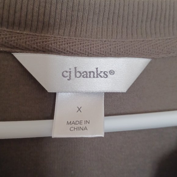 CJ Banks Womens Casual Top, Army Green, Size - X, Excellent condition - Picture 3 of 5